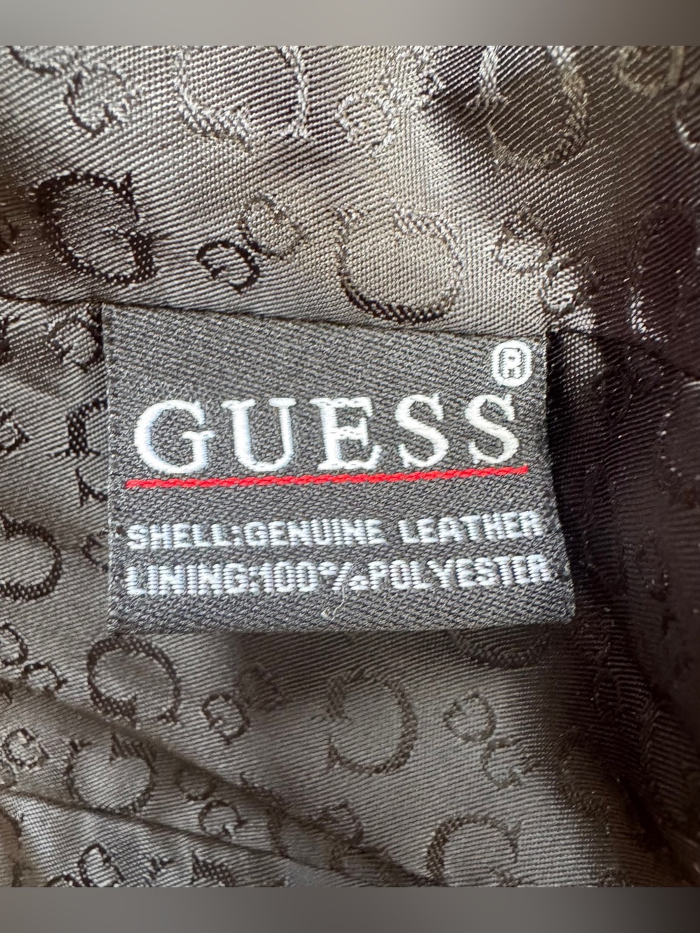 GUESS Women's Black Leather Blazer Jacket - Picture 8 of 15